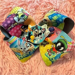 Colorful Looney Tunes Hair Bows